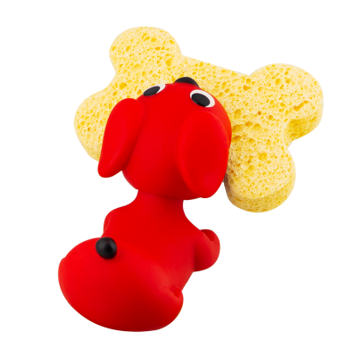 Sponge holder - Clean - Dark red