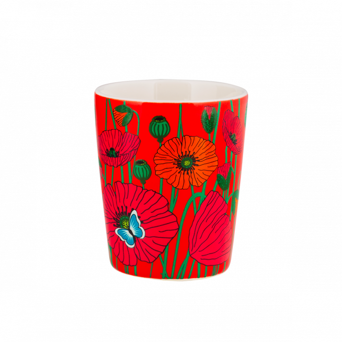 Tasse espresso - Tazzina Coquelicots