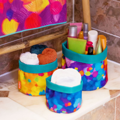 Set de 3 paniers gigognes multi-usages - Panier