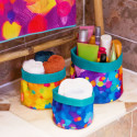 Set de 3 paniers gigognes multi-usages - Panier Coquelicots