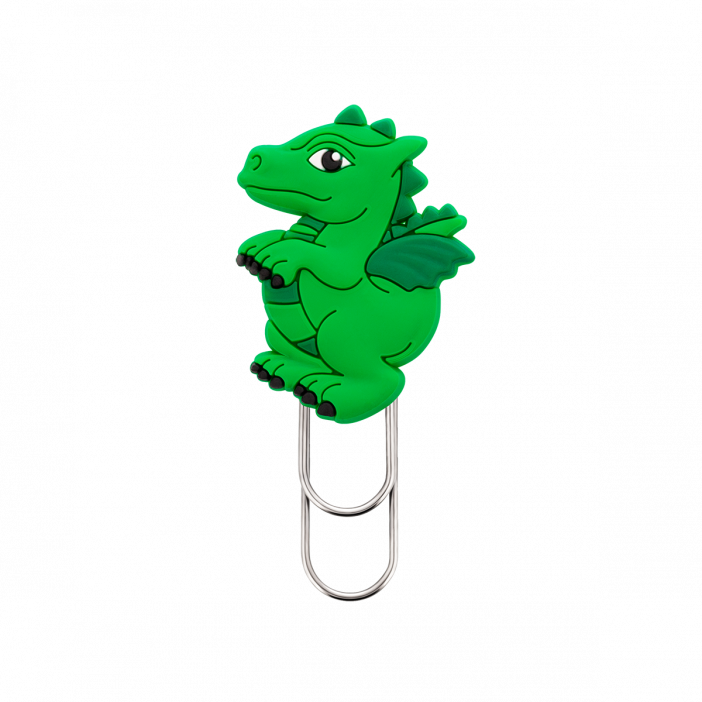 Marque page petit modèle- Ani-smallmark Dragon Vert