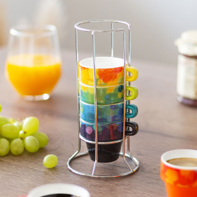 Tour de tasses ristretto - Café stretto des artistes