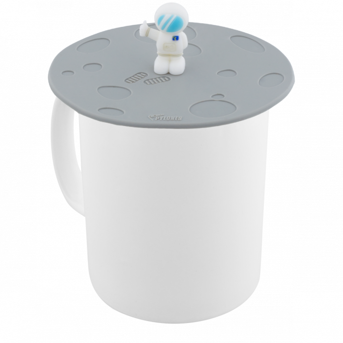 Couvercle silicone pour mug - Bienauchaud 10 cm Astronaute