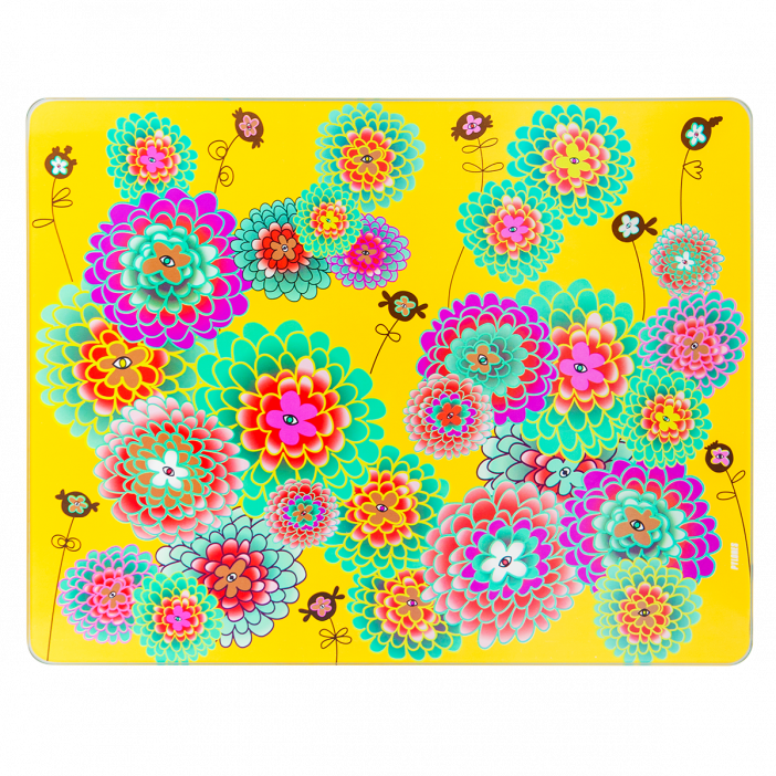 Planche en verre - Commy Dahlia
