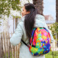 Foldable backpack - Pocket Bag Cherry