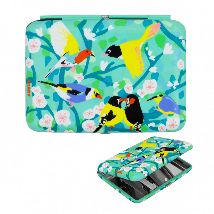 Boite / Étui à cigarettes - Cigarette Case Birds