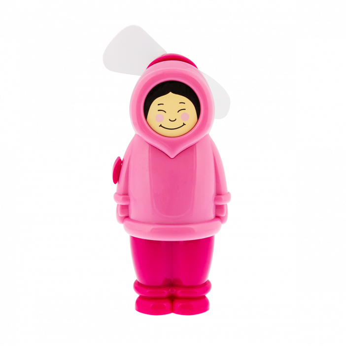 Ventilateur de poche - Eskimo Fille Rose