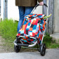 Chariot de courses - Trolly Coquelicots