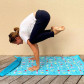 Serviette microfibre - Body DS Blue Flower