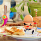 Coquetier design - Cocotte Pirate