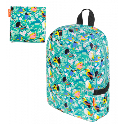 Sac à dos pliable - Pocket Bag - Birds