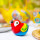 Magnetic bird for paperclips - Piu Piu