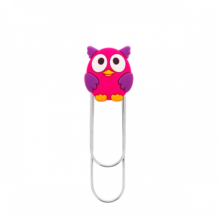 Large bookmark - Ani-bigmark Owl
