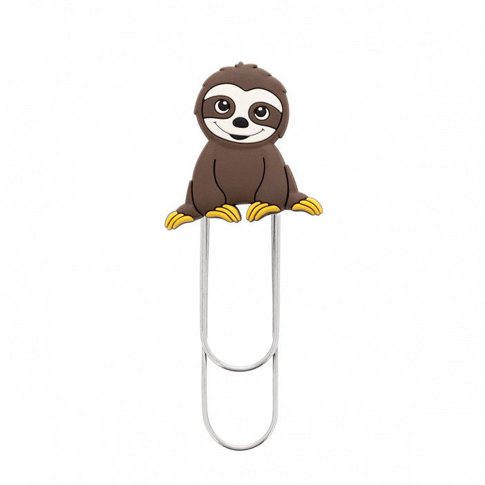 Large bookmark - Ani-bigmark Sloth