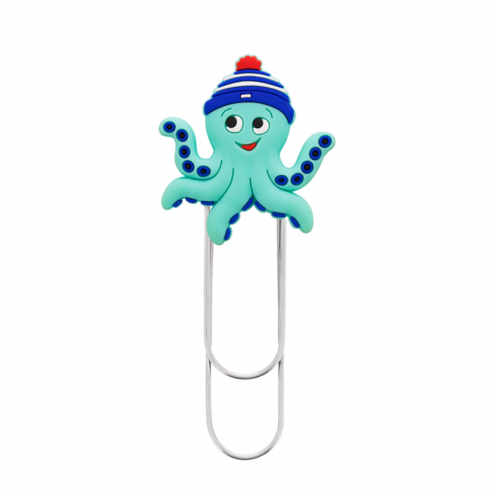 Segnapagina modello grande - Ani-bigmark Octopus