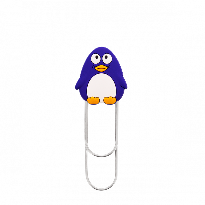 Segnapagina modello grande - Ani-bigmark Pinguino