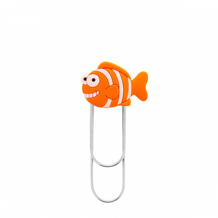 Segnapagina modello grande - Ani-bigmark Pesce