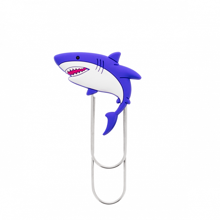 Marque page grand modèle - Ani-bigmark Requin