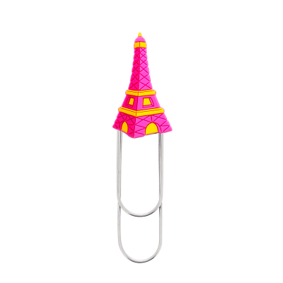 Großes Lesezeichen - Ani-bigmark - Eiffelturm Rosa