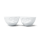 Set de 2 bols en porcelaine - Emotion Set