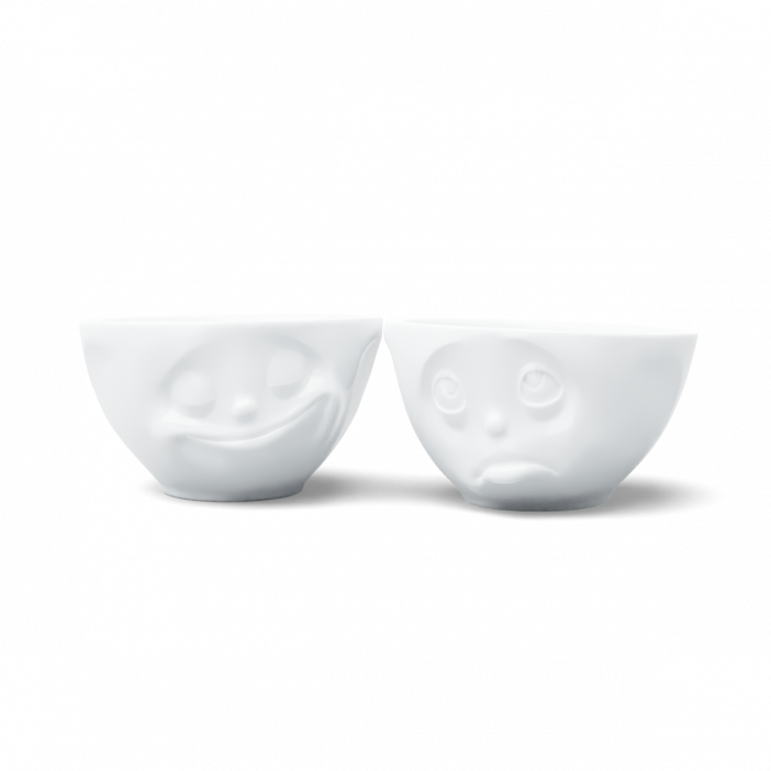 Set de 2 bols en porcelaine - Emotion Set