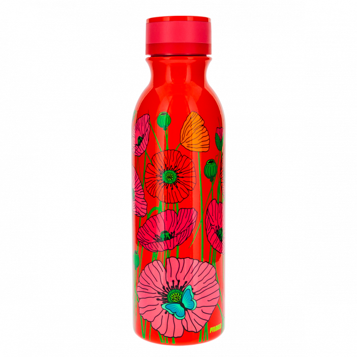Thermoskanne  60 cl - Medium Keep Cool Bottle Coquelicots