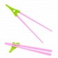 Baguettes Chinoises - Rice To Meet You Rose / Turquoise