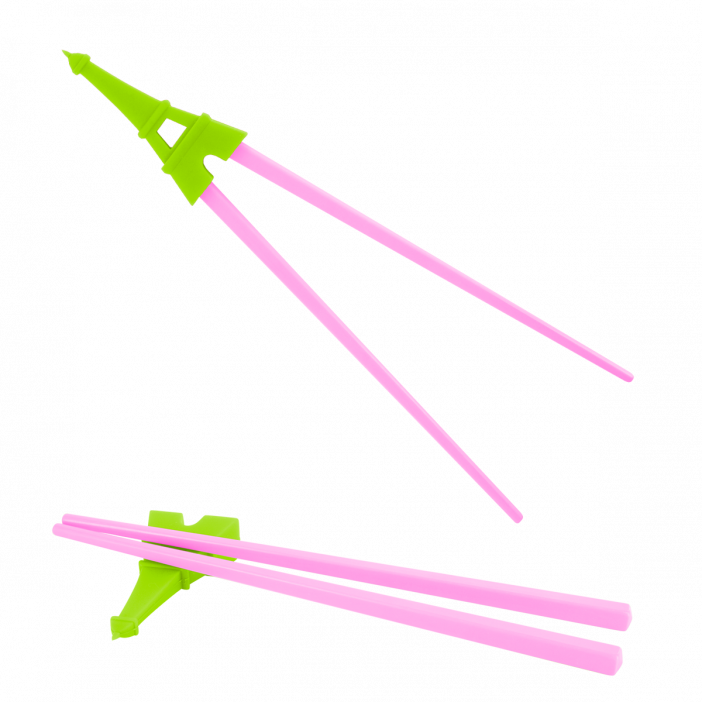 Baguettes Chinoises - Rice To Meet You Vert / rose