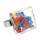 Glasring - Carré Medium Mix Perles