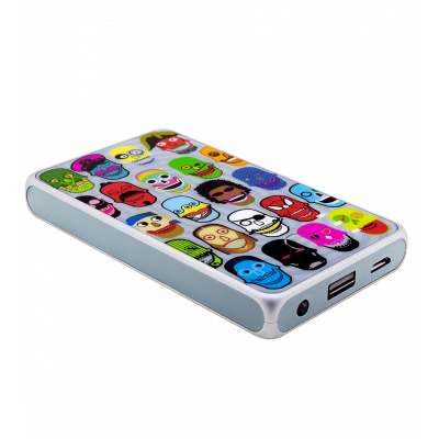 Batterie externe nomade 5000mAh - Get The Power 2 - Skull 3