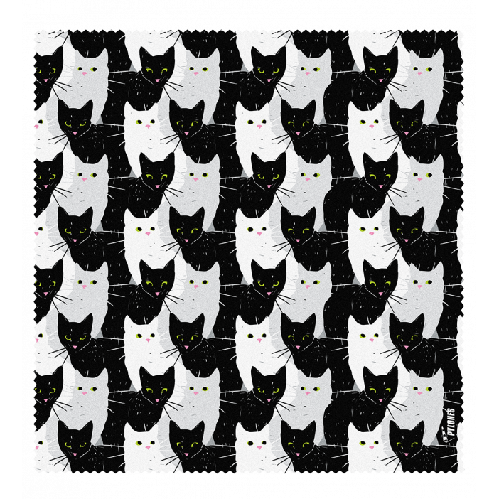 Microfibre cloth for glasses - Belle Vue Cha Cha Cha