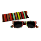 Lunettes de soleil - Lunettes X4 Carrées Paon