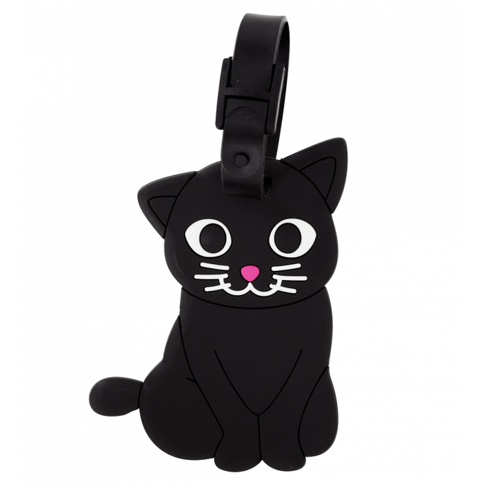 Etiquette de bagage - Ani-luggage Chat