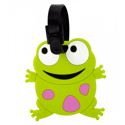 Etiquette de bagage - Ani-luggage - Grenouille