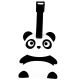 Etiquette de bagage - Ani-luggage Chat