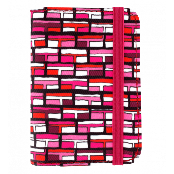 Porte cartes de visite - Keep My Contact Vitrail Rose