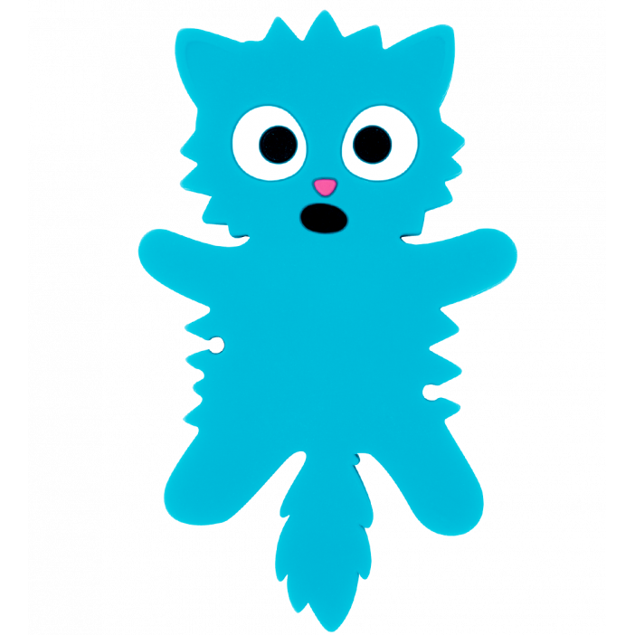 Enrouleur de câble - Animal Roll Bleu Clair