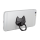 Ring phone holder - Addict - Black