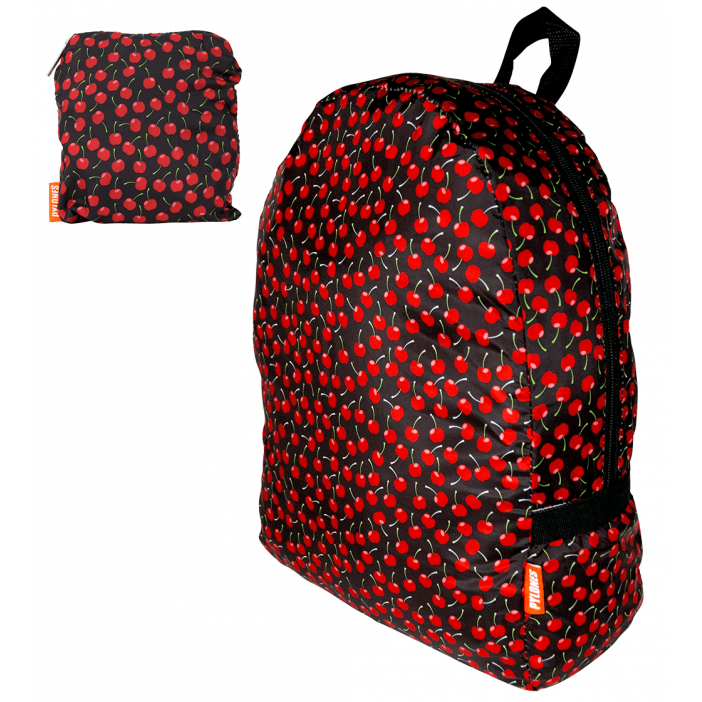 Sac à dos pliable - Pocket Bag Cherry
