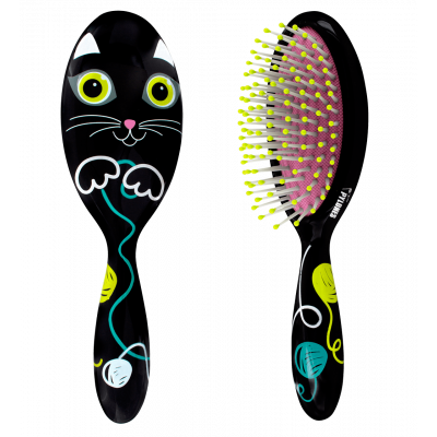 Petite brosse à cheveux - Ladypop Small - Chat