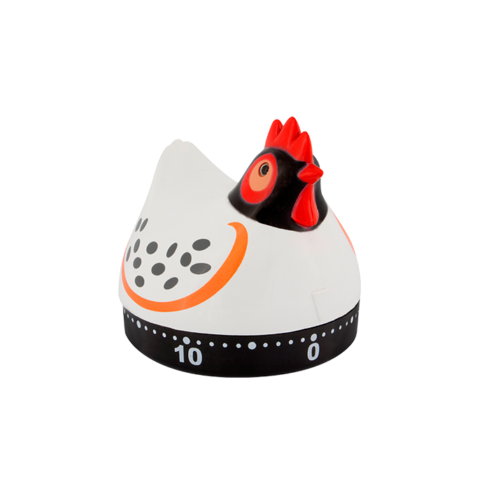 Kitchen timer - On Time White hen