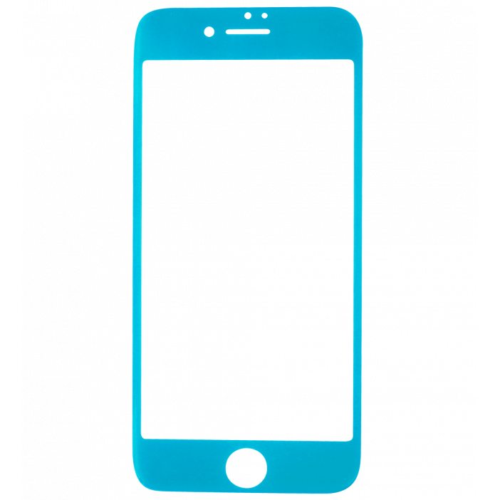 Pellicola in vetro temperato per iPhone 6/7- I Protect Blu