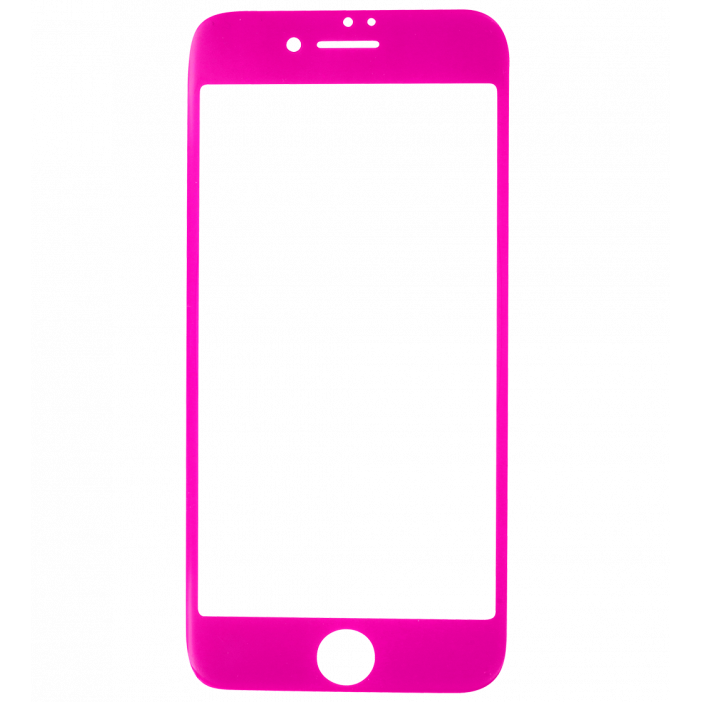 Glas Schutzfolie für iPhone 6/7 - I Protect Rosa