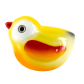 Magnetic bird for paperclips - Piu Piu