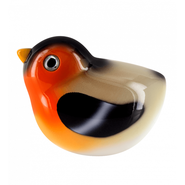 Magnetic bird for paperclips - Piu Piu Bullfinch