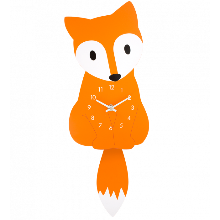 Uhr - Dancing Clock Fuchs
