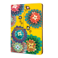 Double carnet A5 - Smart note Jardin fleuri