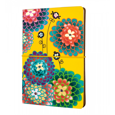 Double carnet A5 - Smart note - Dahlia