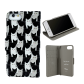 Coque à clapet pour iPhone 6, 6S, 7, 8 - Iwallet Blue Flower