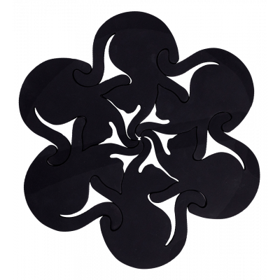 Dessous de plat - Entrechats - Noir